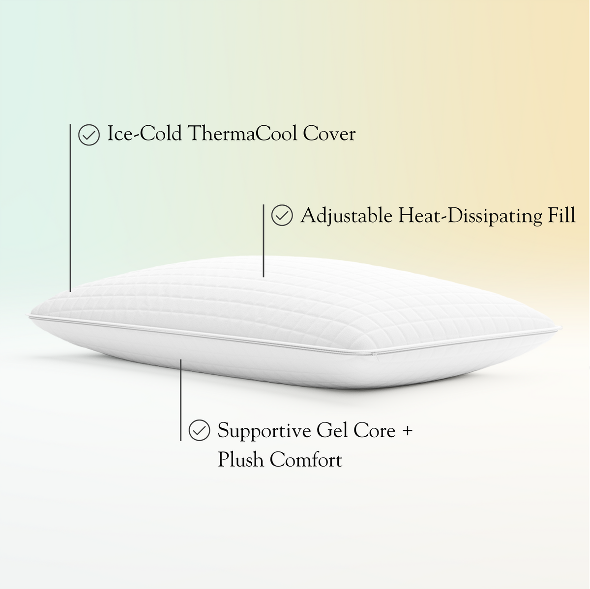 Dosaze™ ThermaCool Adjustable Cooling Pillow