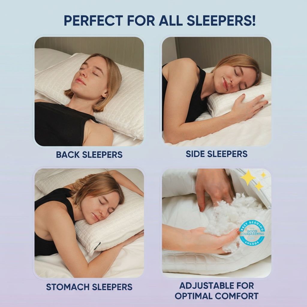 Dosaze™ ThermaCool Adjustable Cooling Pillow